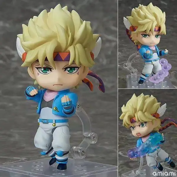 10cm Jojo's Bizarre Adventure Caesar Anthonio Zeppeli 1516 Action & Toy Figures, Collectible Doll with Box, Christmas Gift