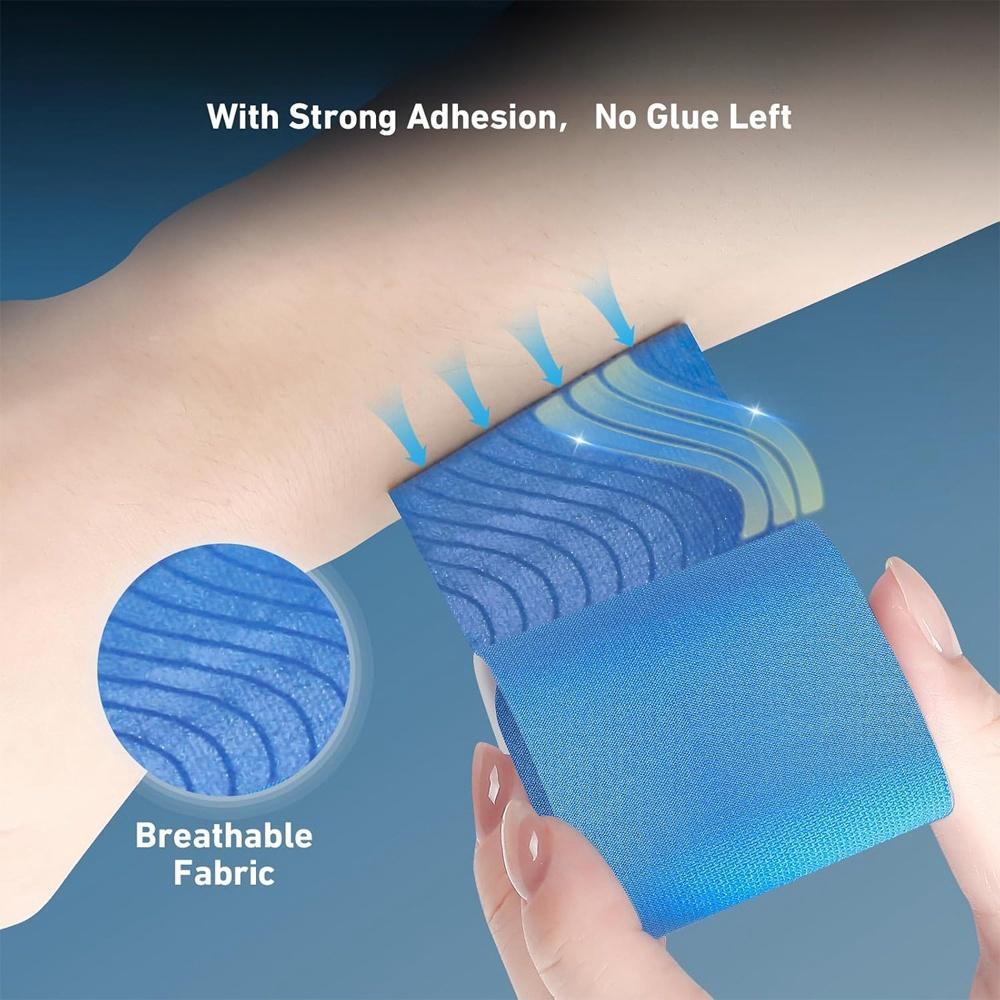 Kinesiology Tape, 10pcs/set Waterproof & Elastic Knee Support & Stability Tape, Breathable Hypoallergenic Latex-free Tape for Knees