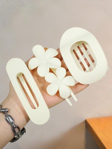 8pcs Matte Anti-Slip Large Hair Clips for Women, Suitable for Thick & Thin Hair, Daily Use Decorative Strong Hold All-Day Comfort, Hair Claws Set