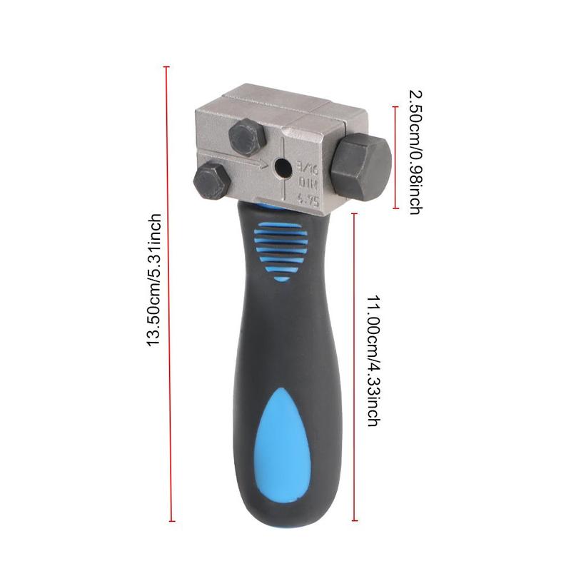 Car Brake Pipe Flaring Tool Kit, Universal Brake Line Flare Tool, 3/16inch Double Flare Adapter Cars Motorcycle Truck Repair Tools