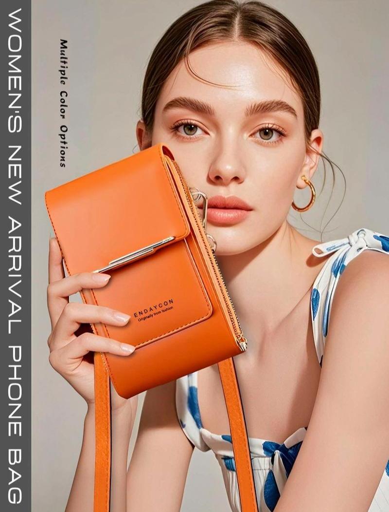 2026 Must-Have Touchscreen Crossbody Phone Wallet - Multi-Functional Design with Card Slots, Coin Pouch & Adjustable Strap, Water-Resistant for Travel & Daily Use