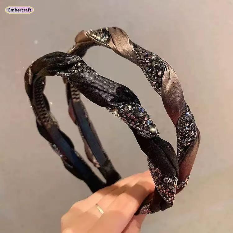 Twisted Knot Headband for Women, Non Slip Toothed Grip Hair Headband, Stylish Fashion Hair Accessory for Daily Wear, Makeup, Workout and Hair Styling