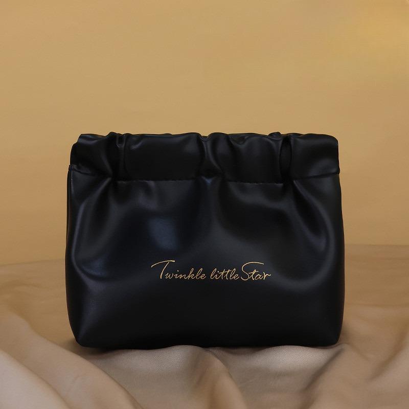Portable Data Cable Storage Bag, 2 Counts/set Mini Automatic Closing Bag, Lipstick and Change Storage Bag, Makeup Bag, Travel Toiletries Bag
