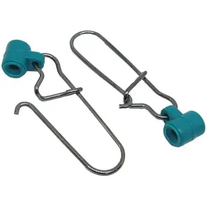25/50/100 PCS High Strength Stainless Steel Sinker Slides Duo Lock Snaps Swivel Snap Kit Fishing Tackle