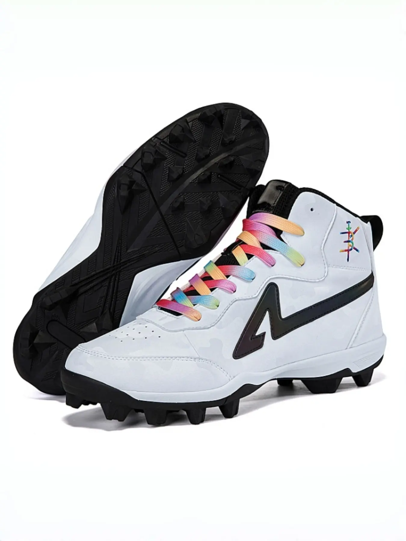 Professional Baseball Cleats, Anti-Slip Strong Grip, Lightweight Shock Absorption, Breathable and Durable, Adult and Teenage Softball Training and Competition