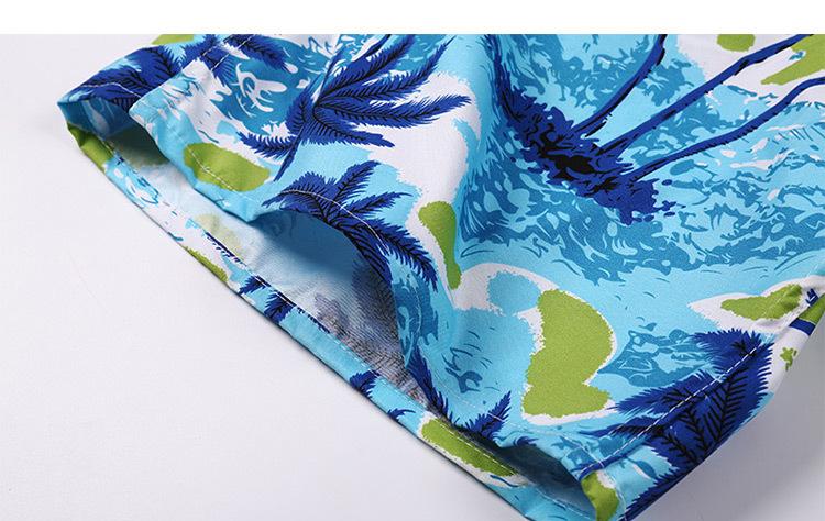 Summer Swimming Shorts Trunks Men Beach Shorts Camouflage Print Quick Dry Surf Shorts Drawstring Brand Casual Beachwear Menswear Flower