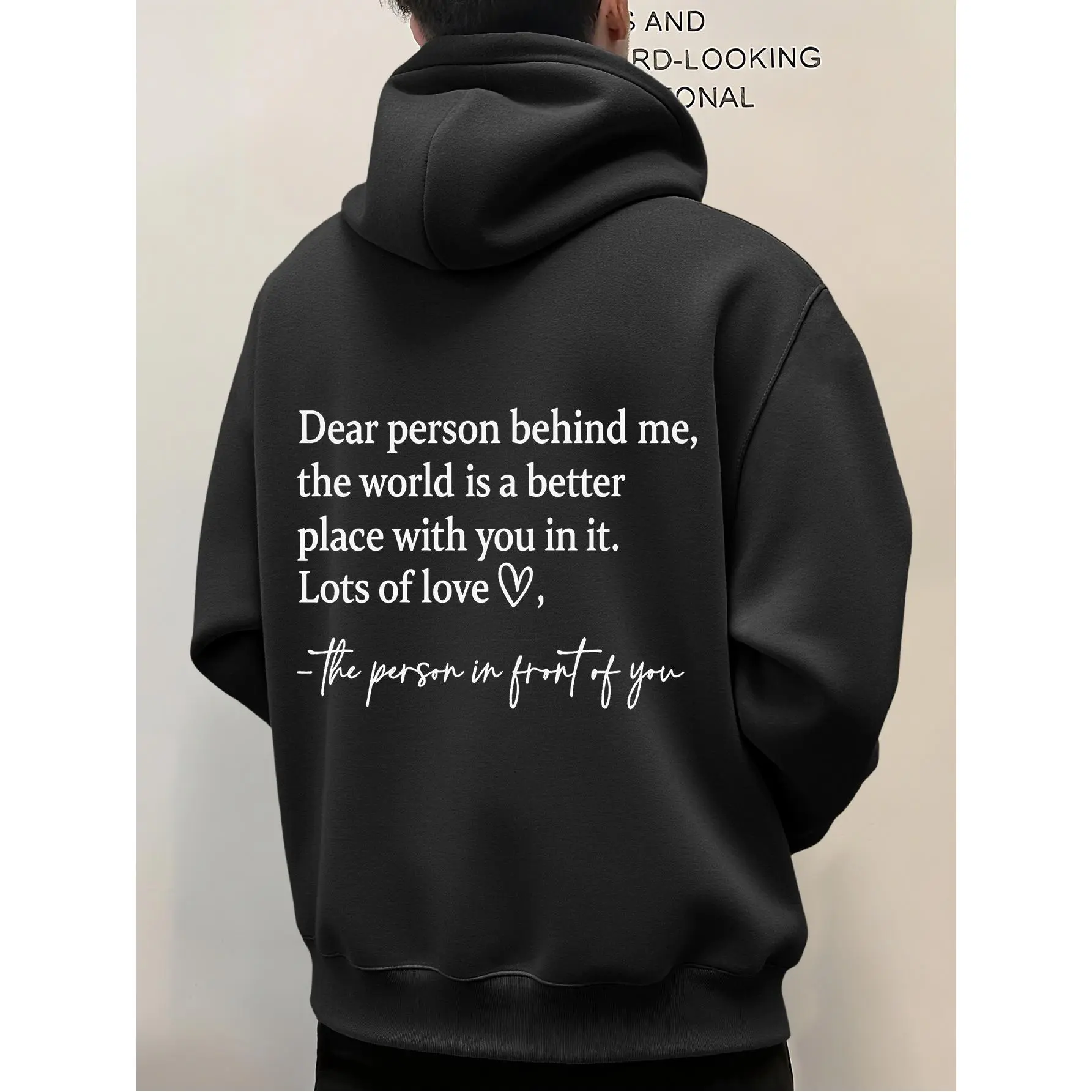 This men's new autumn/winter comfortable hooded sweatshirt features a trendy geometric abstract print. It includes a hooded front pocket and drawstring design, perfect for autumn/winter travel, and boasts a relaxed, urban style.
