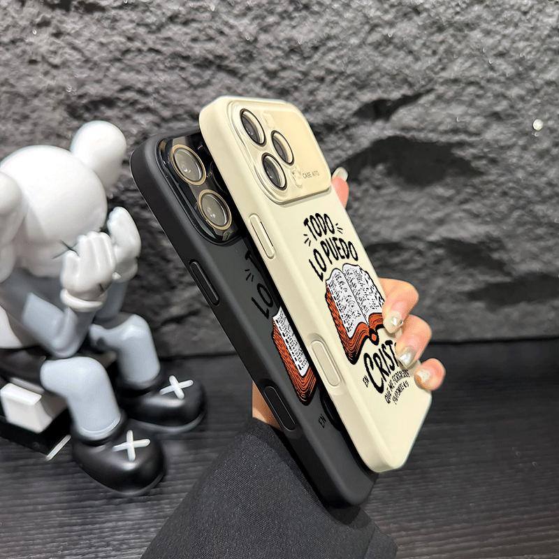 Bible Verse Aesthetic Christian Soft&Flexible TPU Silicone Phone Case For iPhone 17 Pro Max AIR 16 15 14 13 12 Plus Cases Durable|Shockproof|Full Camera Protection|Anti-Scratch|Anti-Fingerprint|Non-Slip|Slim Fit|Gift For Girlfriend/Men/Women