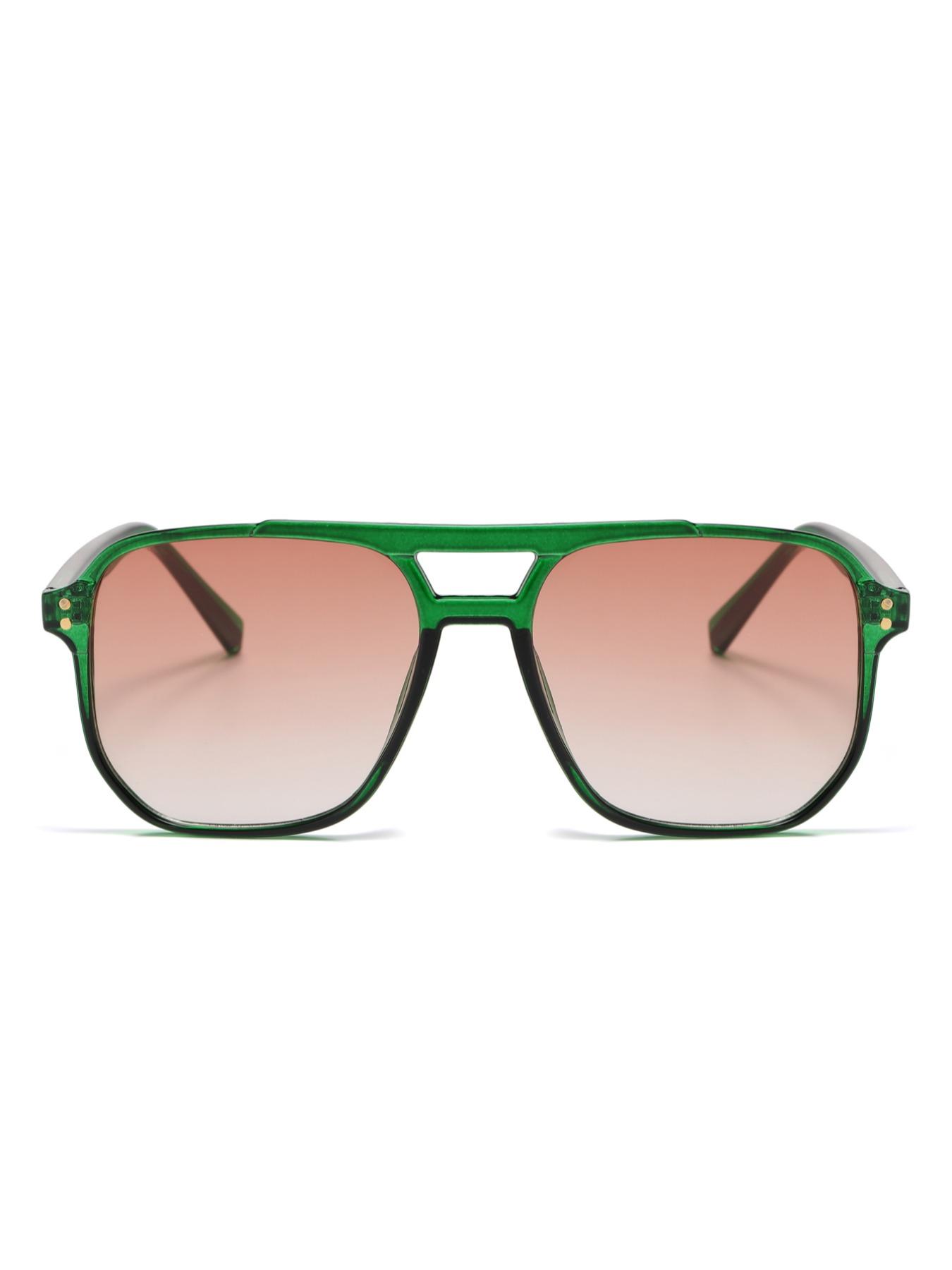 Unisex Oversized Rectangular Glasses Frame, Fashionable Durable Design, Perfect for Daily Use, Stylish Eyewear Accessory