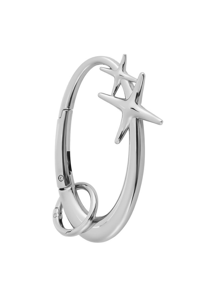 Starlight Y2K Metal Shiny Carabiner Belt Loop Accessory, Fashionable Outdoor Camping and Everyday Use