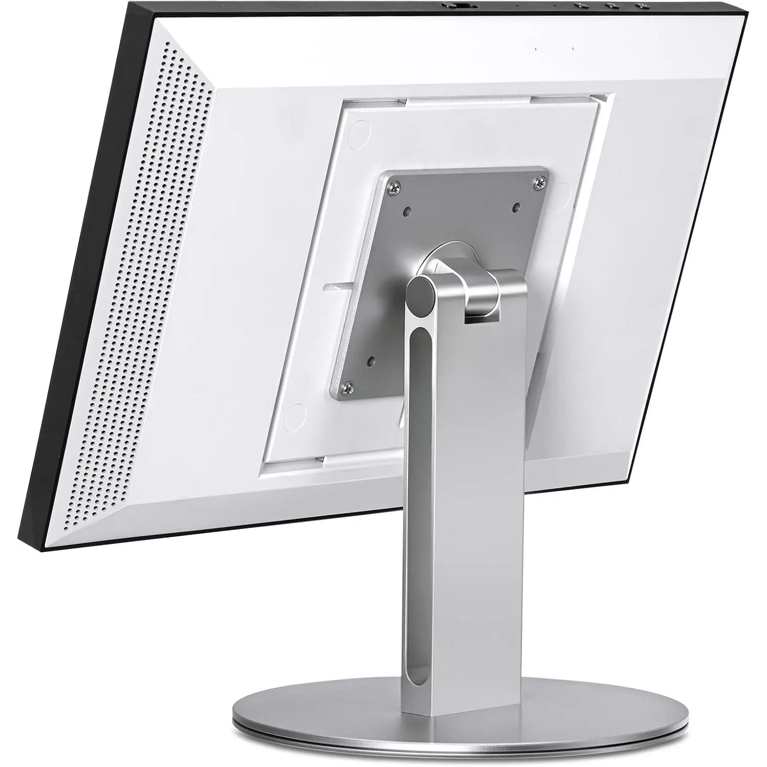 Stand for Echo Show 21 and 15,Elevates Your Device | 180° Tiltable, Anti-Slip Aluminum Base, 360° Rotatable, Fits Kitchen Counter & Desk, Easy Assembly