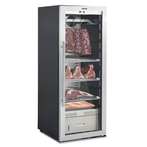 VEVOR 232 LBS Dry Aging Fridge for Steaks, Dry Ager Refrigerator for Meat with Precise Temperature Humidity Control, Freestanding Beef Aging Machine Refrigerator for Home Kitchen Restaurant Hotel