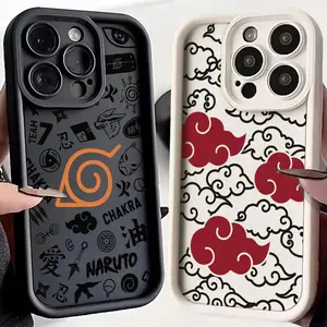 Japan Anime Phone Case for Narutos IPhone 17 16 15 14 13 12 11 Pro Max  Plus Soft TPU Back Cover
