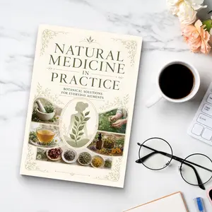 Natural Health Guide, Herbal Wellness Remedies for Everyday Ailments, Home Care, Holistic Living, Practical Self-Care