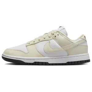 Nike Dunk Coconut Milk Low-Top Casual Sneakers for Women in White Verifiable, with credentials and supporting global authentication