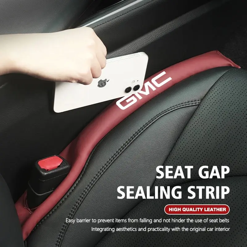 Car Gap Plug Car Interior Seat Gap Plug Anti-leak Strip Filling Pad Car Accessory For GMC Terrain Sierra Canyon Yukon Acadia Savana Denali AT4 Granite Automotive Interior Accessories