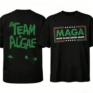 Make Algae Great Again Comfort Shirt, New Green Deal Parody Tee, Environmental Humor Graphic, Nature Shirt