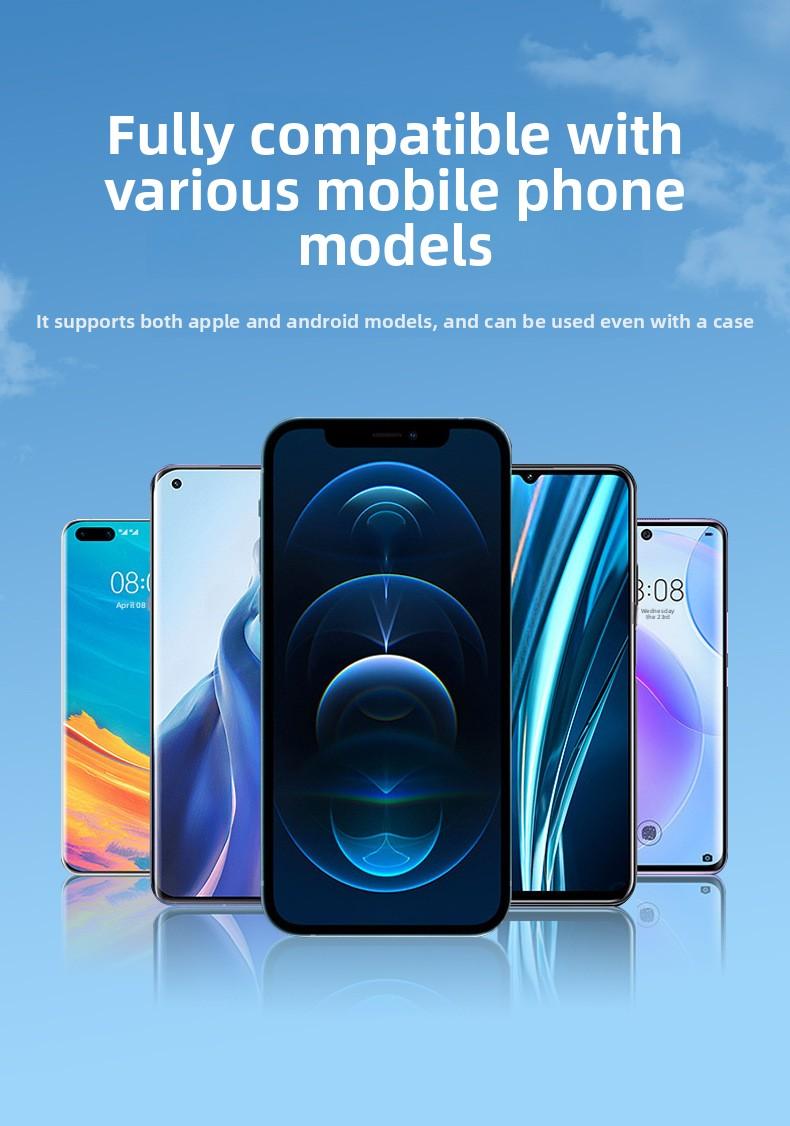 Car Navigation Mount Air Vent Clip-on Phone Holder Doupin Spiral Base