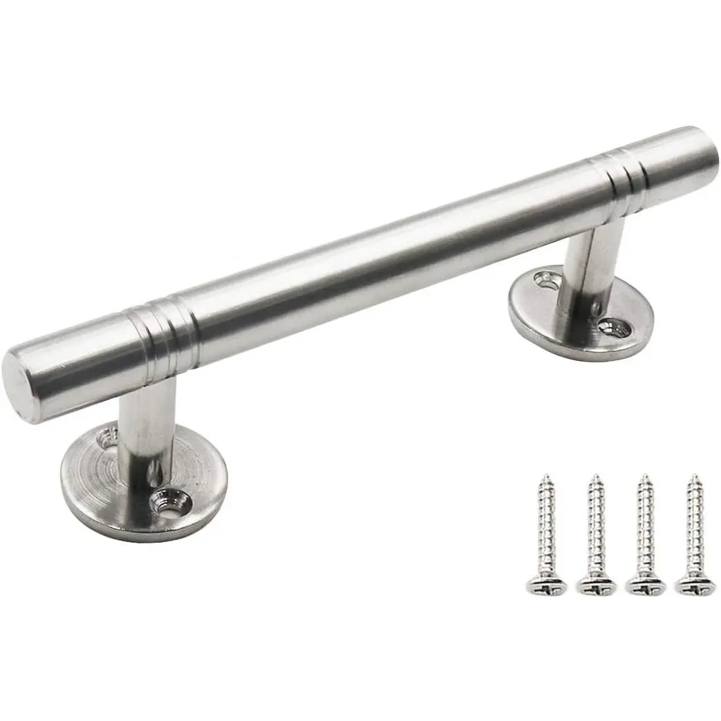 Sliding Barn Door Handle Stainless Steel Heavy Duty Solid Pull Handle - 4"/102mm Hole to Hole Distance