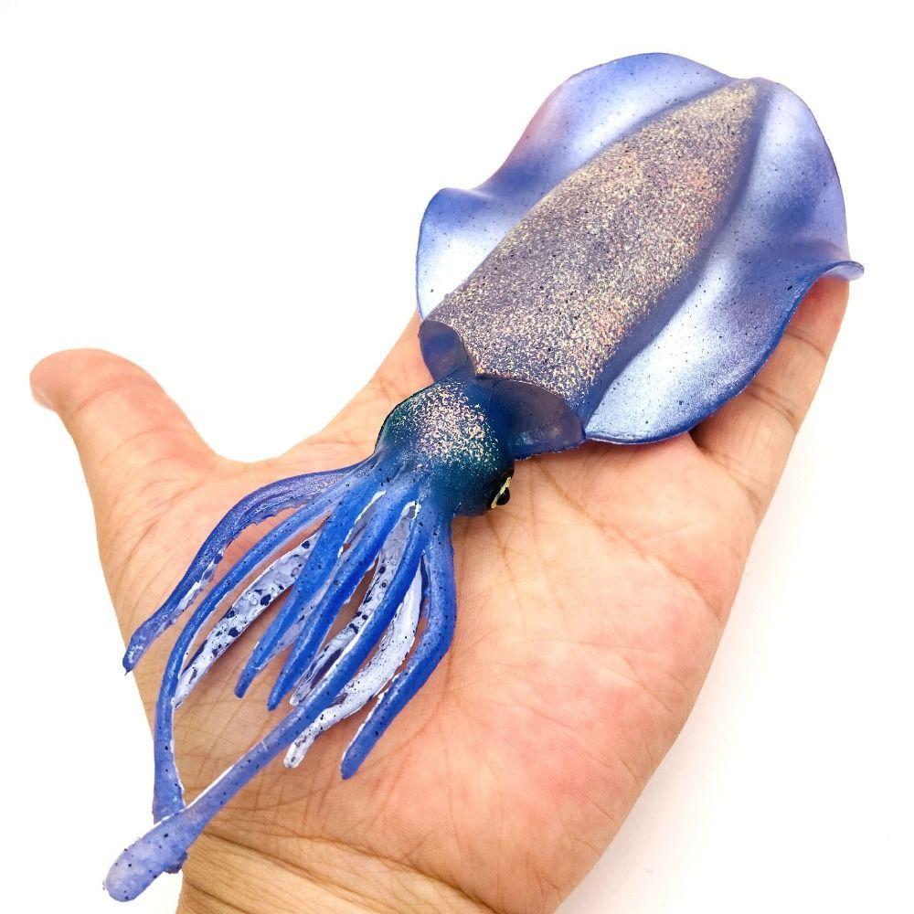 PVC Simulation Sea Life Animals Model Handmad Collectible Octopus Action Figures Toy Crafts Ornament Crab Model Figurines