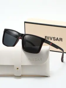 Rivsar Polarized Sunglasses for Men and Women, Casual Style, Ideal for Driving, Cycling, Summer Sports, Street Fashion, Travel, Beach
