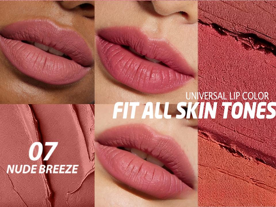 6PCS Pink & Rose Matte Lipstick Set – Soft Nude Pink, Dusty Rose & Berry Shades – Creamy Velvet Long Lasting Lip Color Collection – Lightweight Full Coverage Blur Effect Lip Makeup Kit