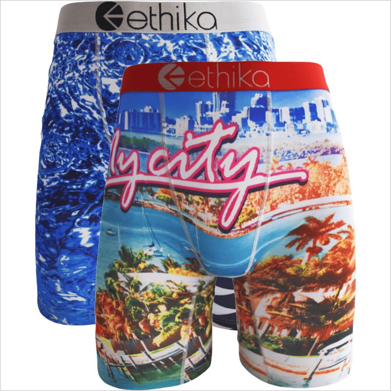 2pcs /3pcs Men's Sports Underwear Breathable Moisture-Wicking Sports Underwear Printed Mid-Length Fitness Men's Underwear Available in Various Colors and Sizes S-XXXL