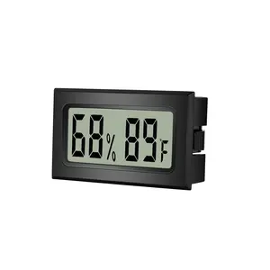 Reptile Thermometer Hygrometer Meter Indoor Temperature Gauge Fahrenheit ? Mini Digital Humidity for Outdoor Office Humidors Jars Incubators Guitar Case (1)