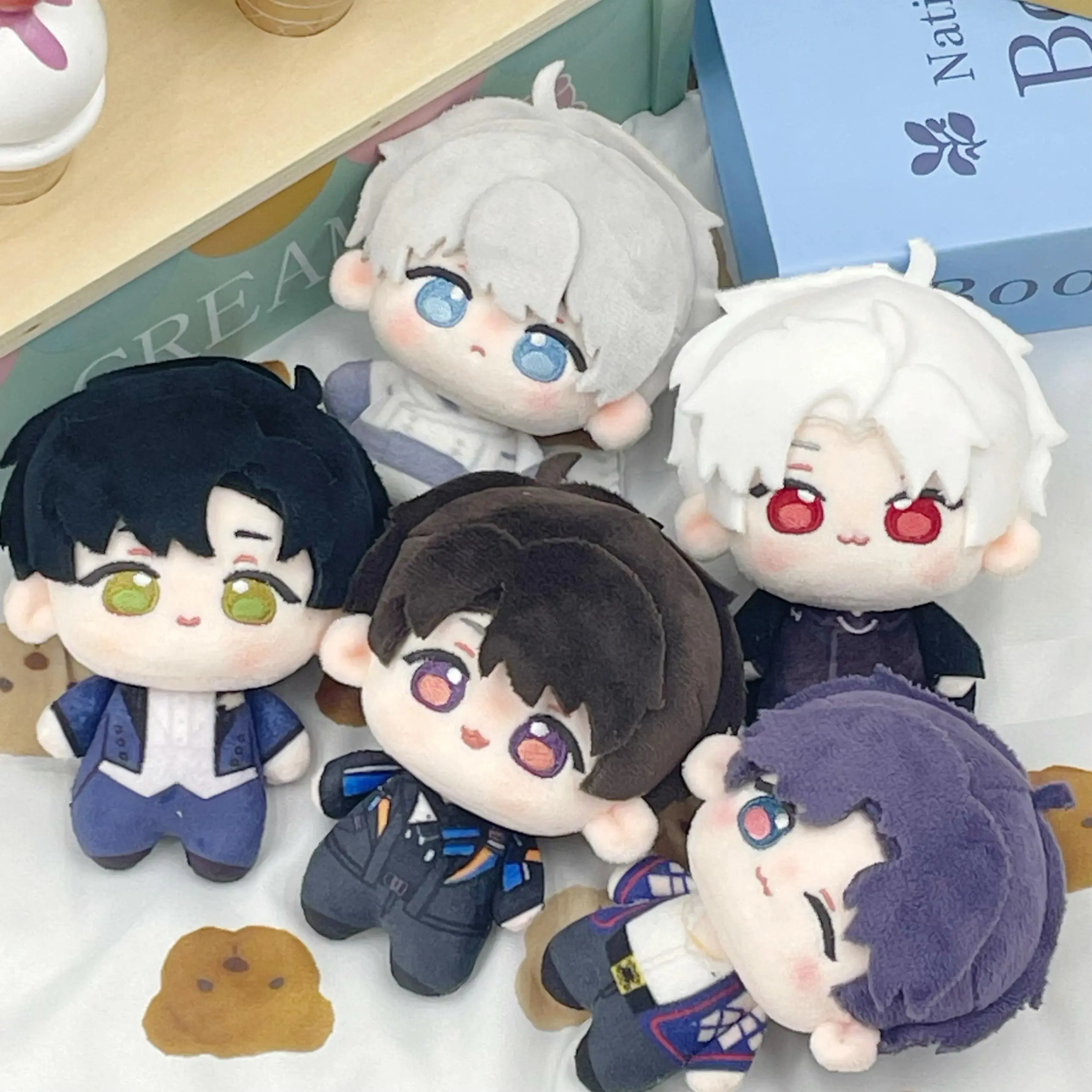 2026 hot item Love And Deepspace 10cm Sylus Xavier Plush Doll Pendant Stuffed Toy Caleb Plusie Collectible For Fans Holiday And Birthday Gifts