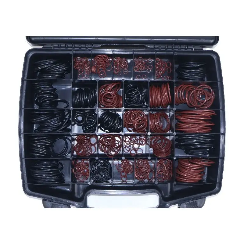 FridayParts 580 Pieces O Ring Seal Kit for Caterpillar Nitrile Material 90 Shore