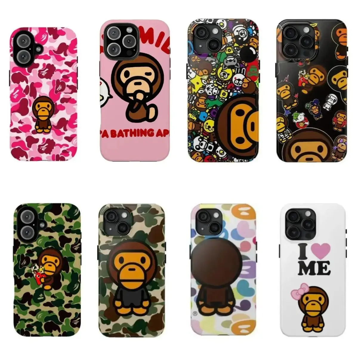 The Baby Monkey Milo phone Cases For iPhone 12,13,14,15,16,17Promax Pro Plus & Samsung Galaxy S22-S26Ultra Plus,It's a great gift for a good friend, suitable for holidays, birthdays, and parties.