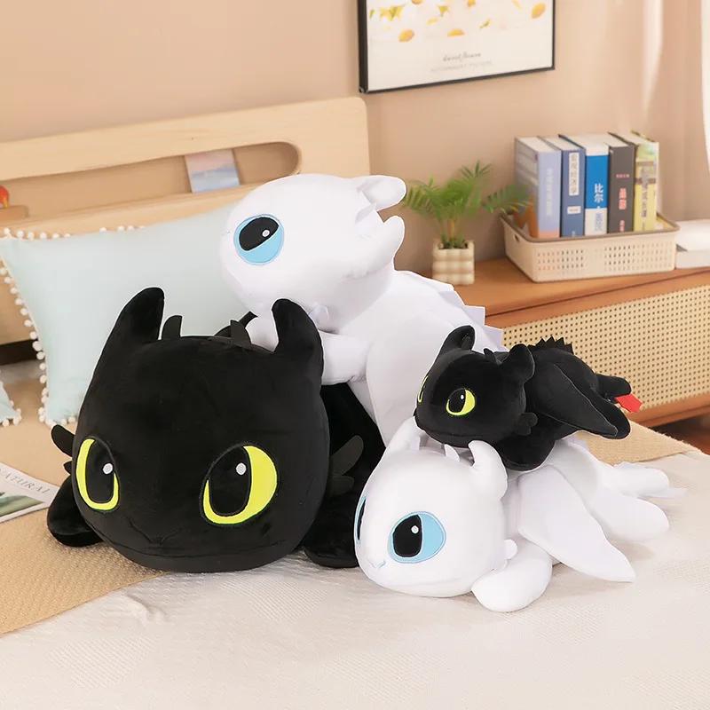 15.75in Little Flying Dragon Plush Toy Party Models Toothless Doll Pillow Girls Birthday Gift Dolls