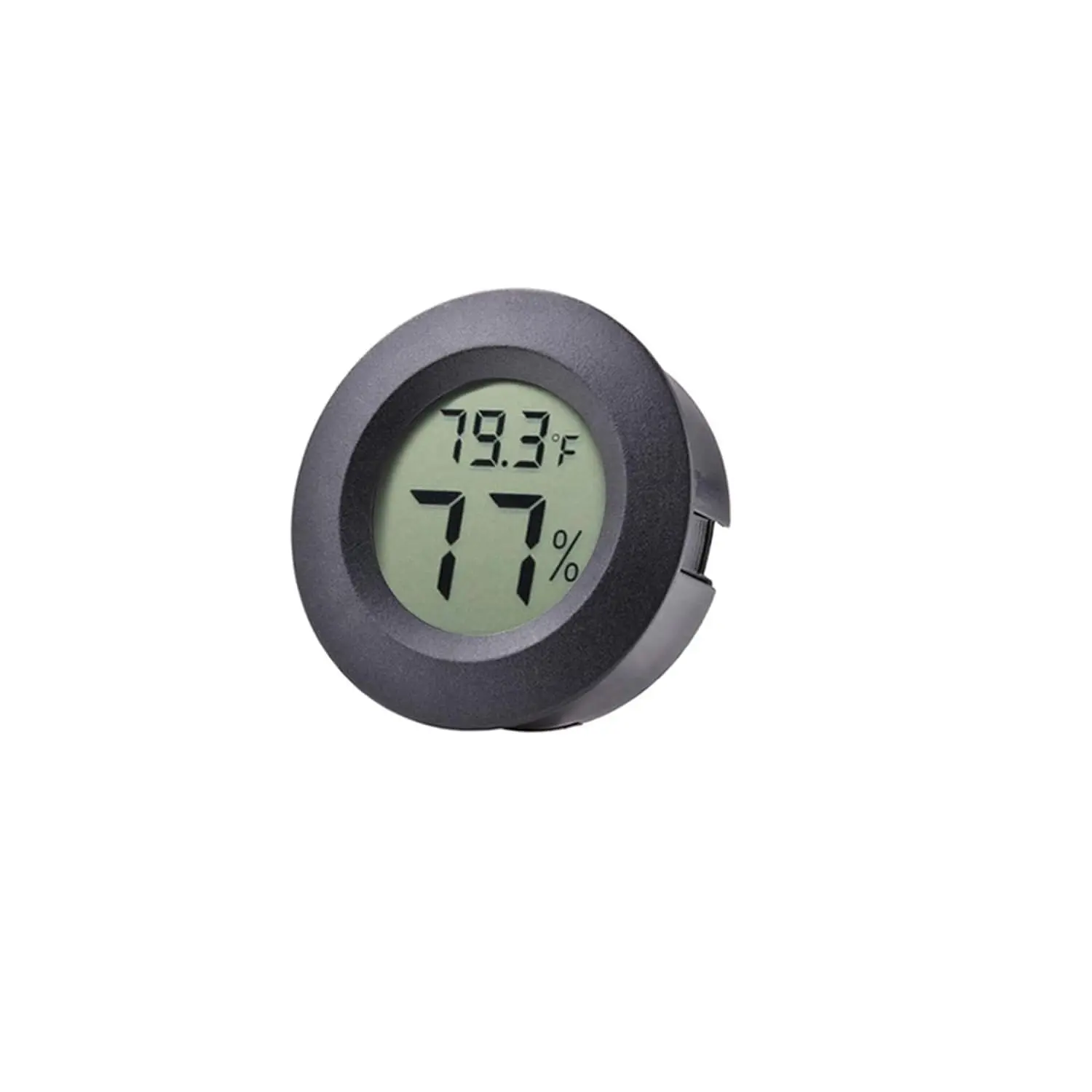 Mini Hygrometer Thermometer Meter Indoor Round Room Digital LCD