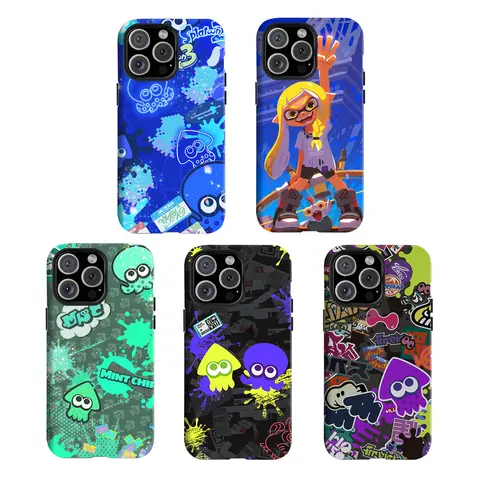 Y-Splat00n 3 Anime Phone Case,Having good protective properties,for iPhone18 17 16 15 14 13 12 11Pro Max,for Samsung S26 S25 S24 S23 S22 Ultra,Protective Cover,give her/him a gift for Christmas and Th