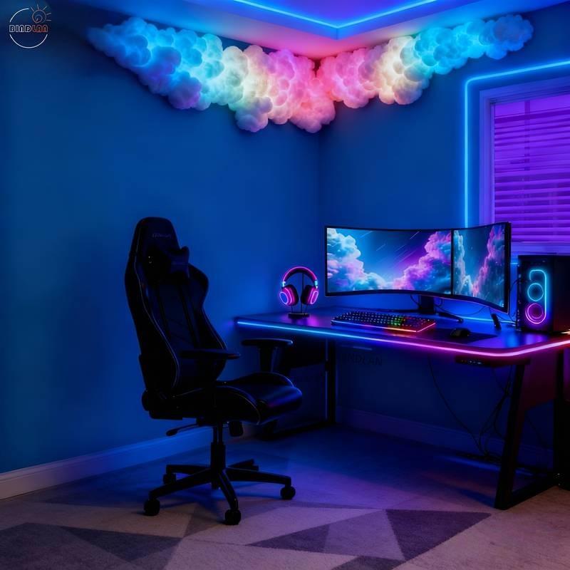 DIY thundercloud lights, colorful cloud lights, USB-powered decorative lights – create your own personalized atmosphere, Clouds Light