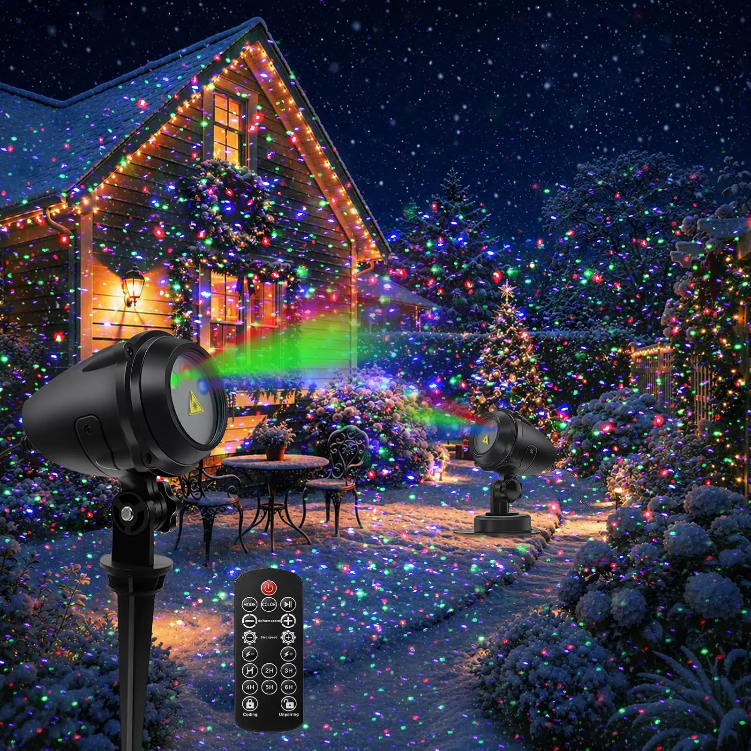 Outdoor Christmas Three Color Waterproof