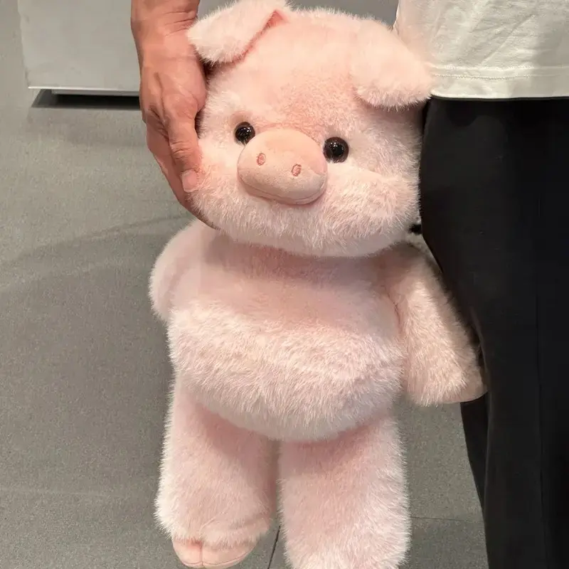 Running Pig Plush Toy, Piglet Stuffed Animal-CuteViral Pig Plushie, Kawaii Stuffed Animals, SuperSoft Stuffed Animal Pillow, Kawaii Round Pig Doll,Cozy Bed Companion, Room Decor, Stuffed Animal Gifts, CollectiblePlush Gift for Kids, Teens & Plush Lovers
