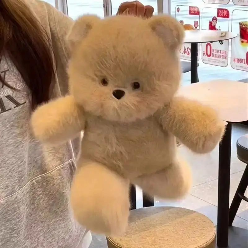Cute Running Bear Plush Toys, Stuffed Animal Dolls, Children's Birthday Gift, Home Living Room & Bedroom Pillow Teddy Bear