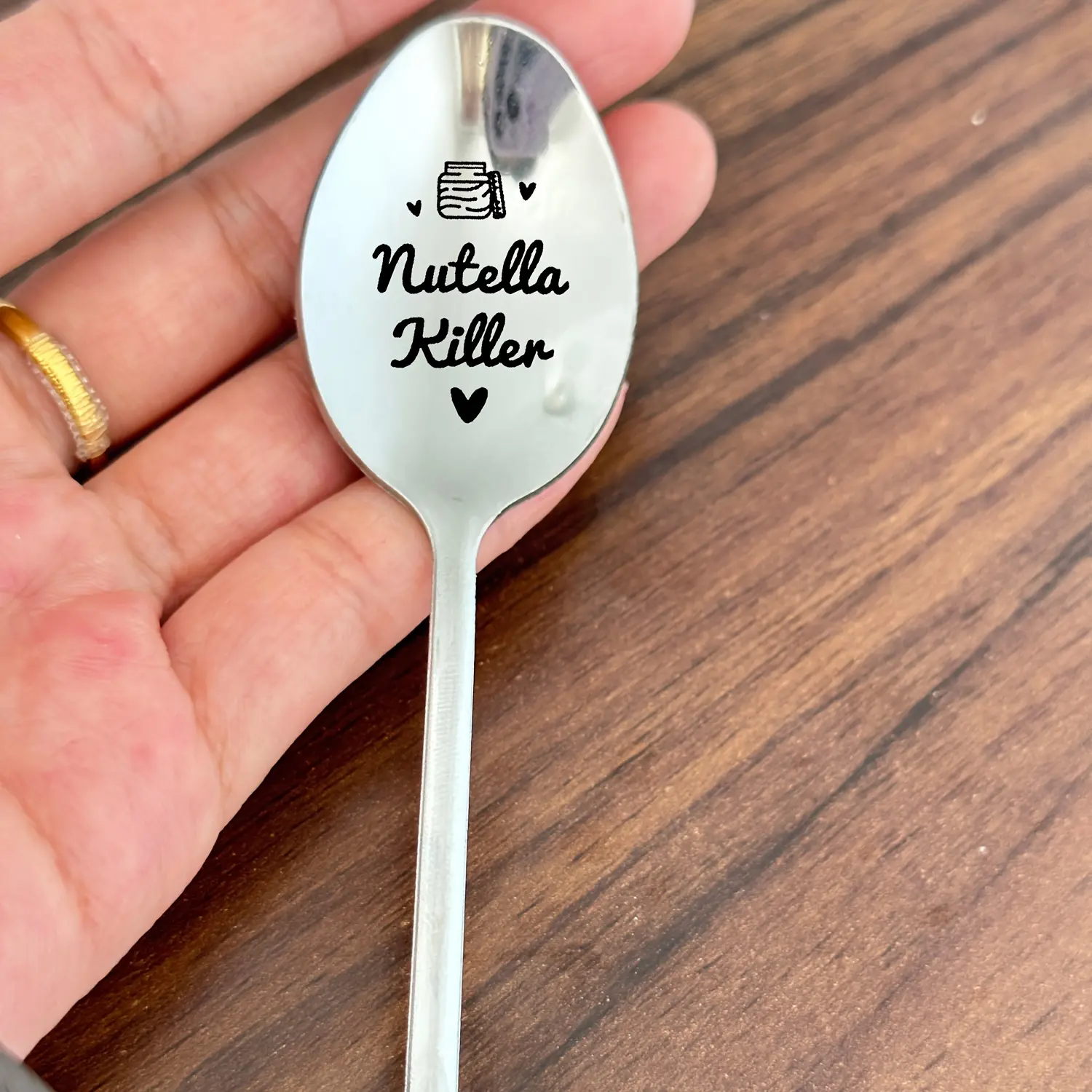 Engraved Stainless Steel Spoon - Perfect Gift for Teens, Girls and Teens | Birthday Gifts First Choice