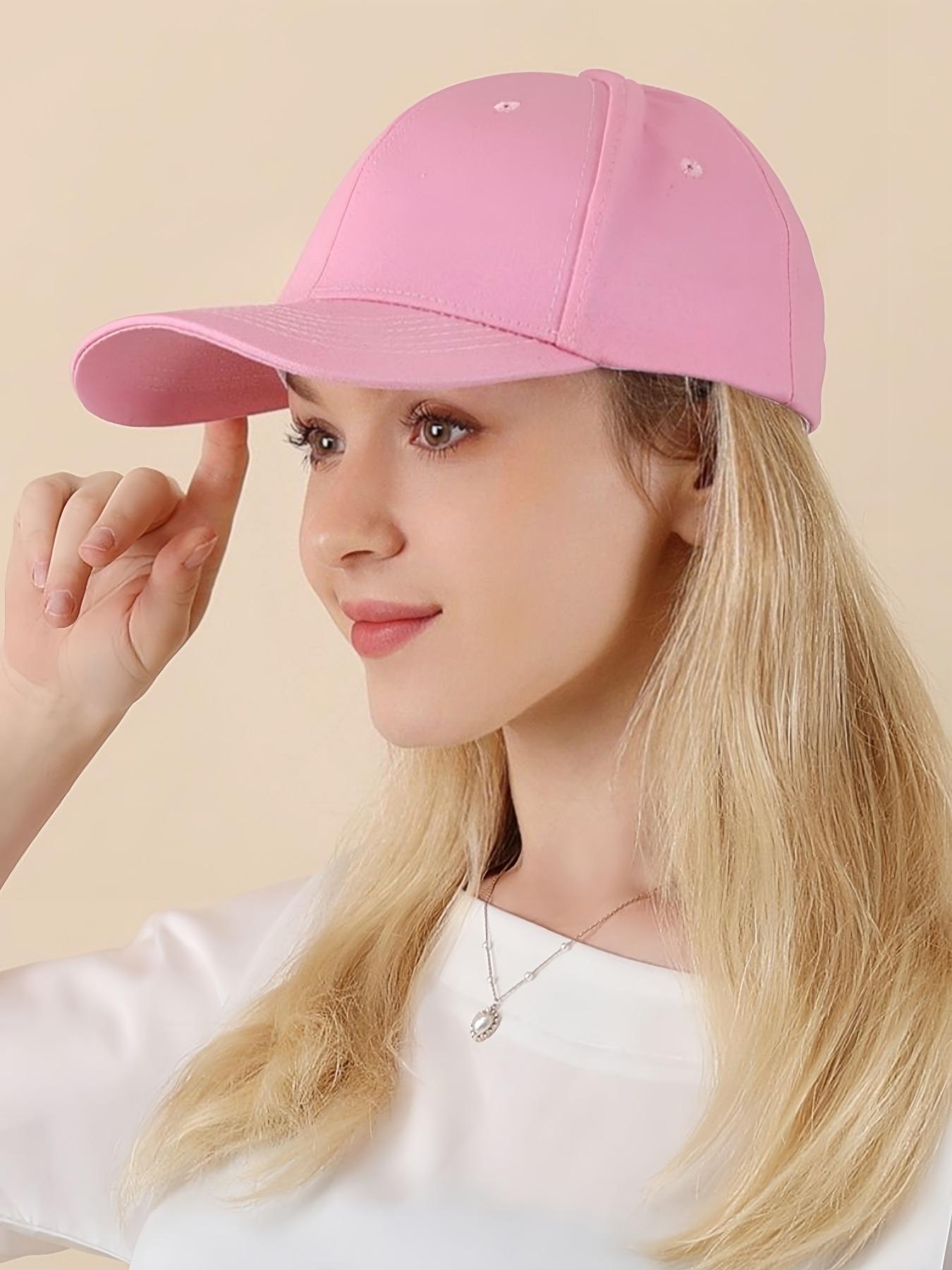 1 Piece/2pcs Unisex Casual Trendy Plain Color Baseball Cap Adjustable, Summer 2024 Street Style Sportive Minimalist Baseball Cap, Fashionable Hat for Men & Women for All Season, National Day Offers