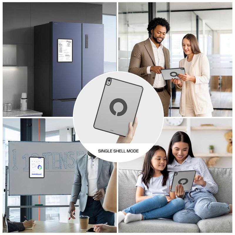 KENKE Magnetic Detachable Tablet Case, 1 Count Fashionable Tablet Protective Cover, Tablet Accessories Compatible with iPad Mini Air Pro Tablet Pc