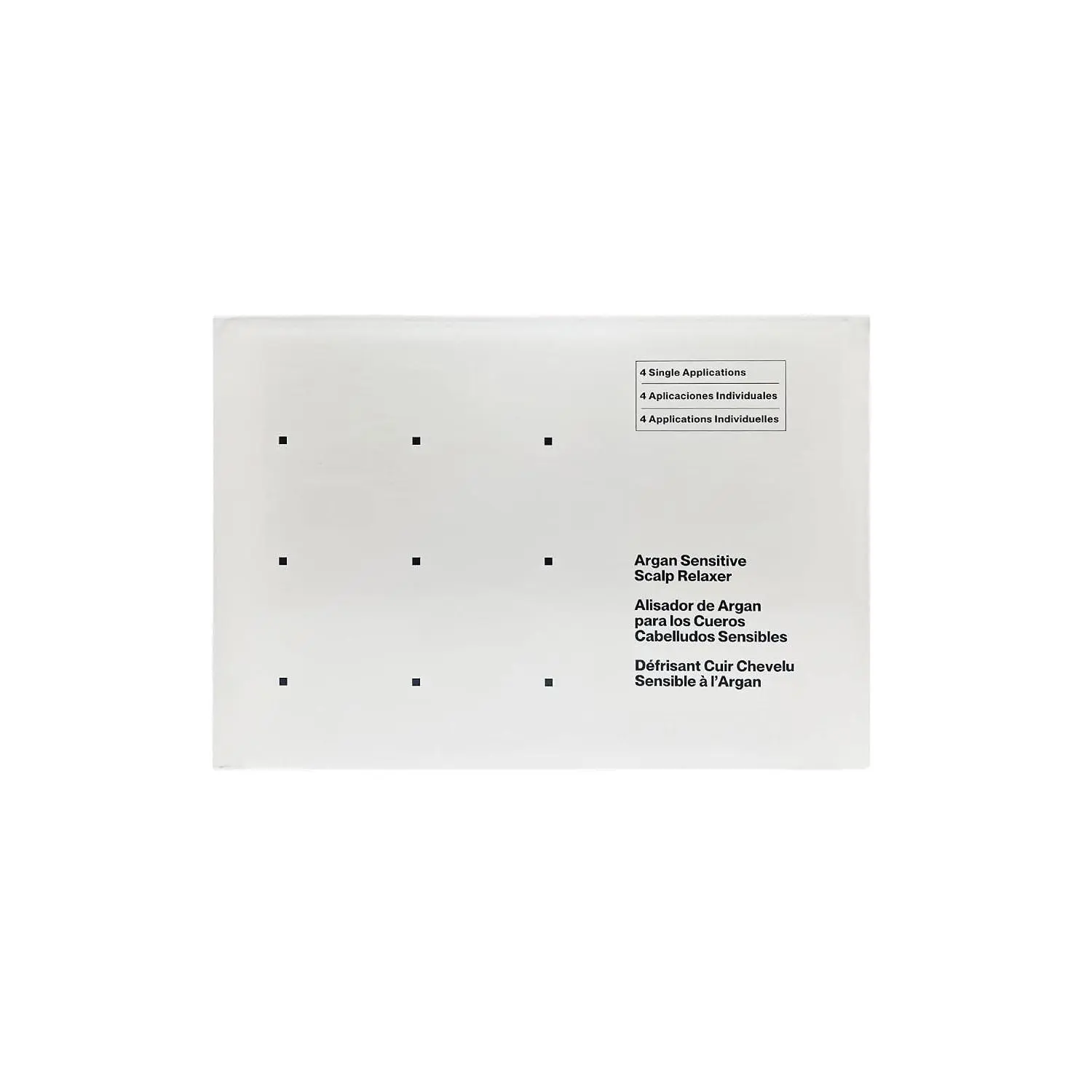 Sensitive Scalp Relaxer - Alisador - 4 Single Applications