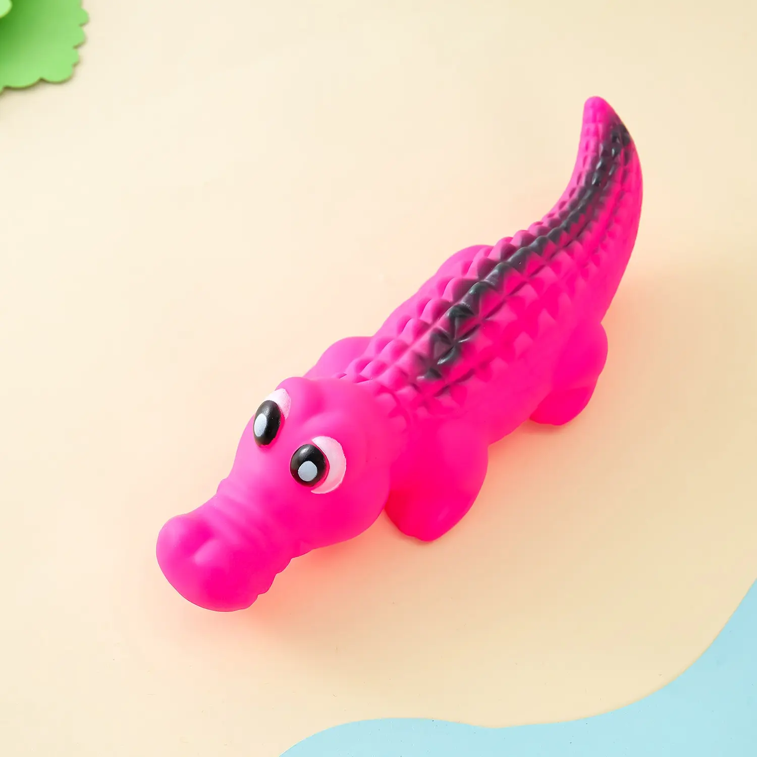 Wholesale Hot Selling Alligator Toy for Kids Bath Time, Pet Teething Chew Toy, Stress Relief Cartoon Alligator, Durable and Bite-Resistant