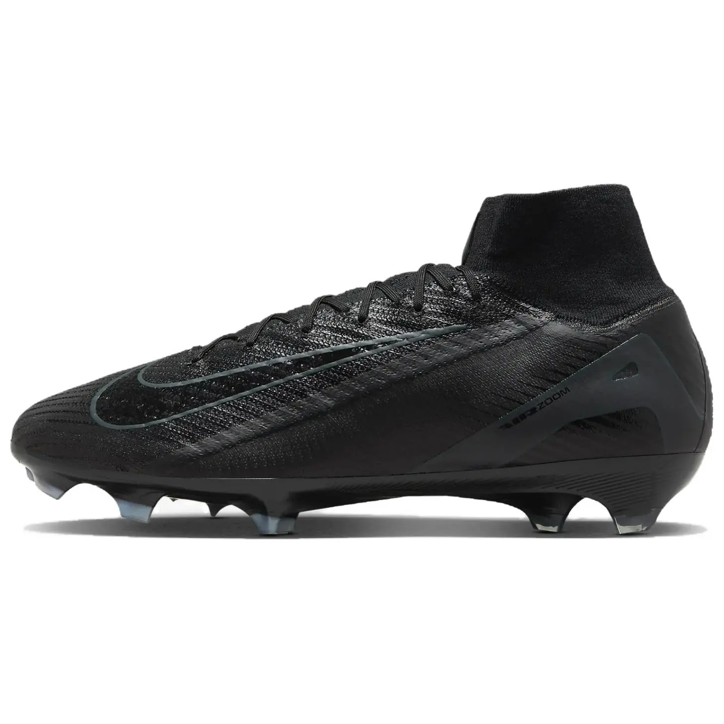 Nike Mercurial Superfly 10 Men/Women Unisex Soccer Cleats - Black, House White, Flyknit Upper, Soft Comfort, Slip-Resistant Durability, Maison Mihara Casual Trainers