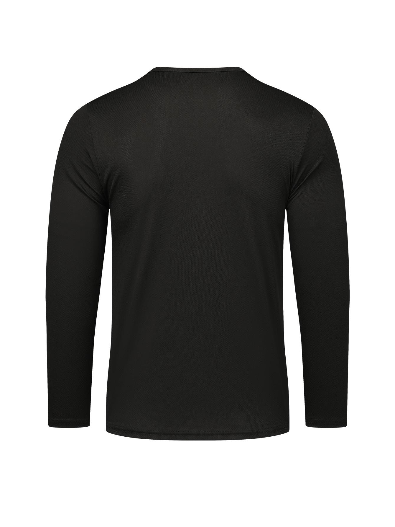 6-Pack Men's Quick-Dry Athletic Casual Long-Sleeve T-Shirts for Outdoor Fitness Running & Training Wholesale in Assorted Colors