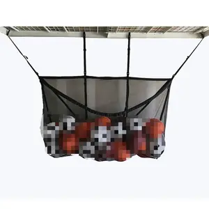 Large Capacity Mesh Gear Bag with Drawstring, Foldable Outdoor Organizer for Pool Toys, Beach Inflatables & Diving Accessories