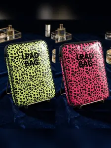Punk Style Fluorescent Leopard Print Laptop Bag, 10-11 Inch Tablet Case, 13-13.9 Inch Apple Notebook Protector, Anti-Drop Inner Sleeve, Back-To-School Gift