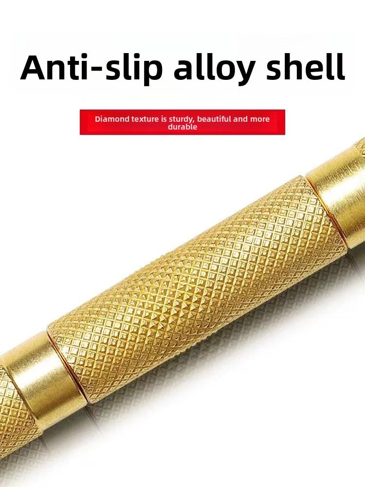 Cross-border center punch, automatic spring-loaded locator, glass punch needle, window breaker punch, centering punch