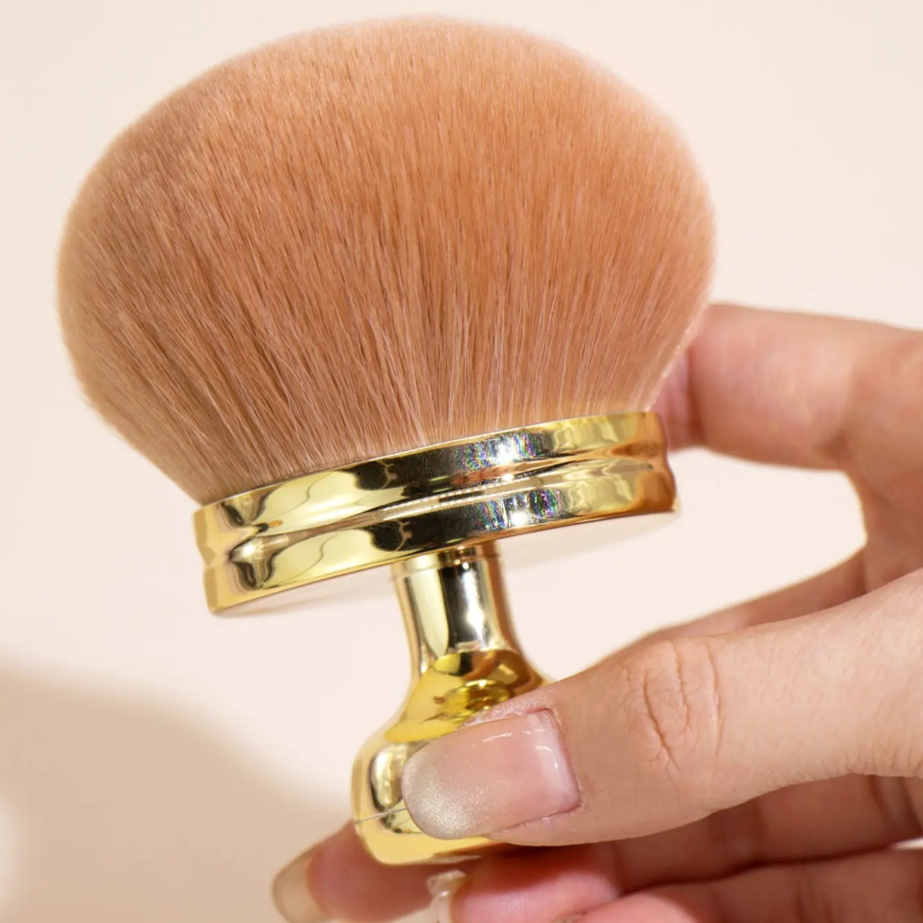 Extra Large Body Makeup Brush, 3-Inch Wide Head Design, Soft Synthetic Fiber, Ideal for Foundation, Loose Powder, Bronzer, Full Coverage