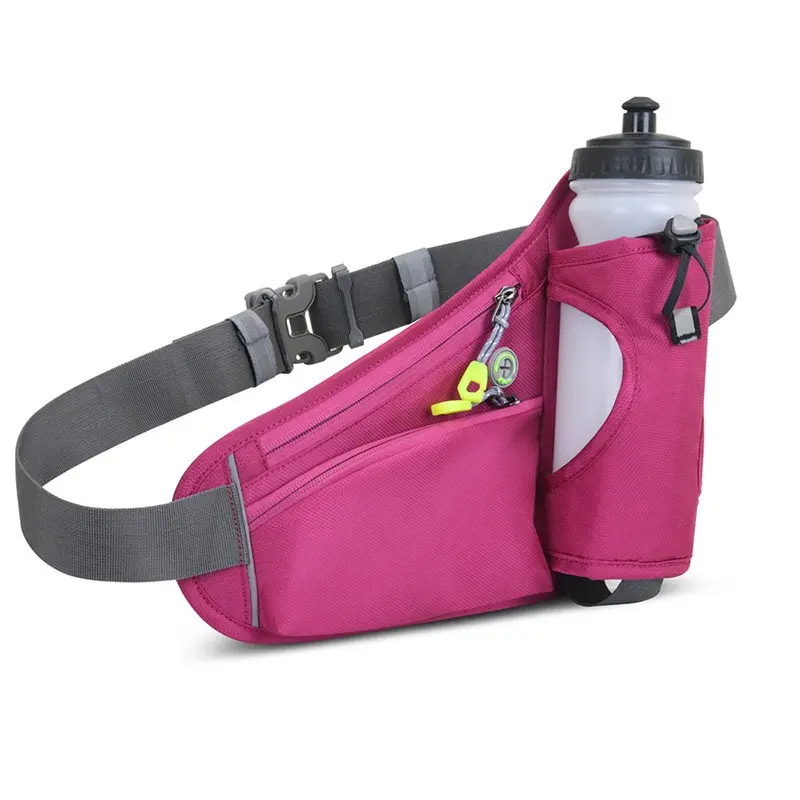 Unisex Running Waist Bag, Water Bottle Holder, Outdoor Sports Hydration Belt, Fitness Running Phone Pouch, Cycling Storage Pack